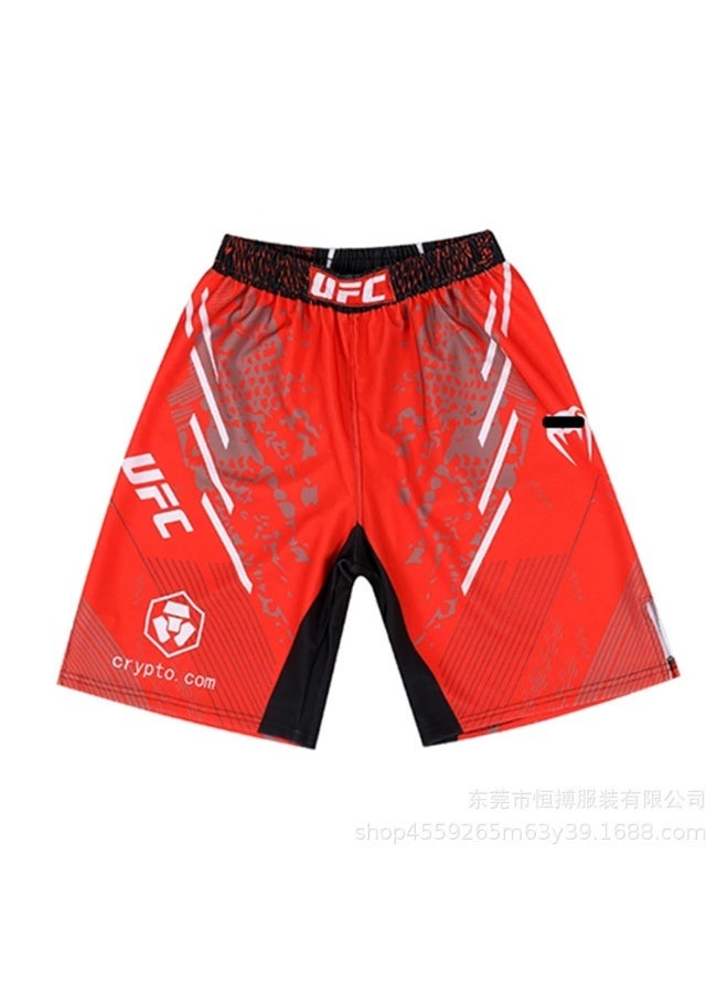 general UFC Fighting Night Muay Thai Shorts Martial Arts Boxing Training Pants - Image 1
